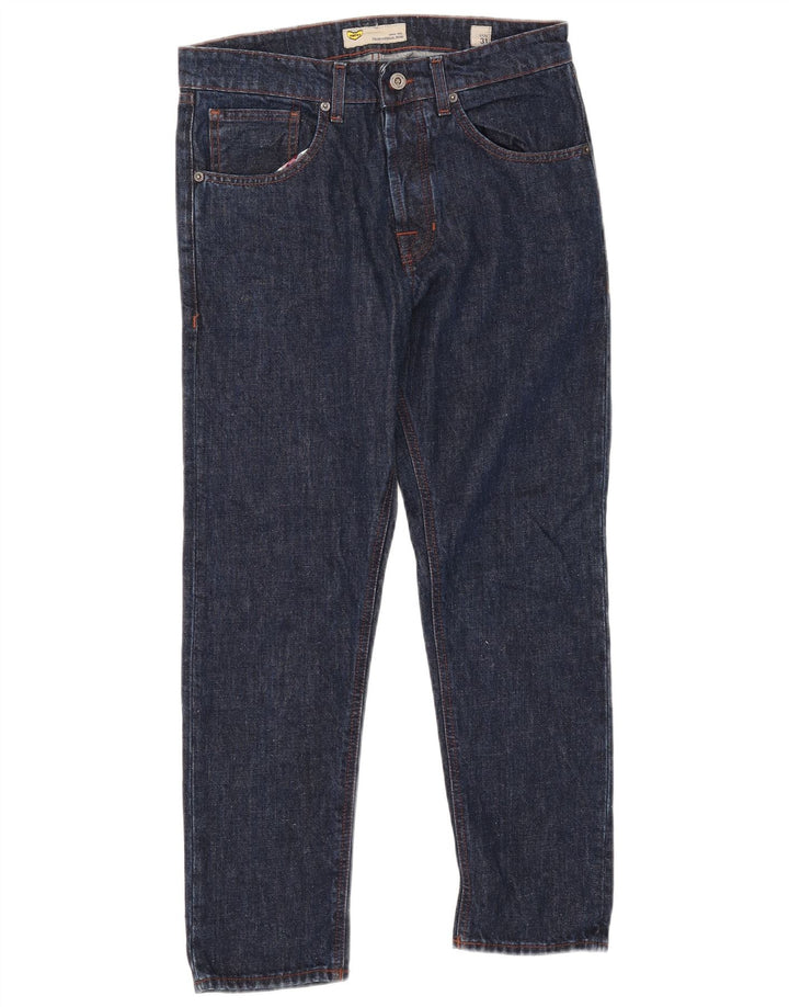 Jeans dritti da uomo POP 84 W31 L26 cotone blu navy