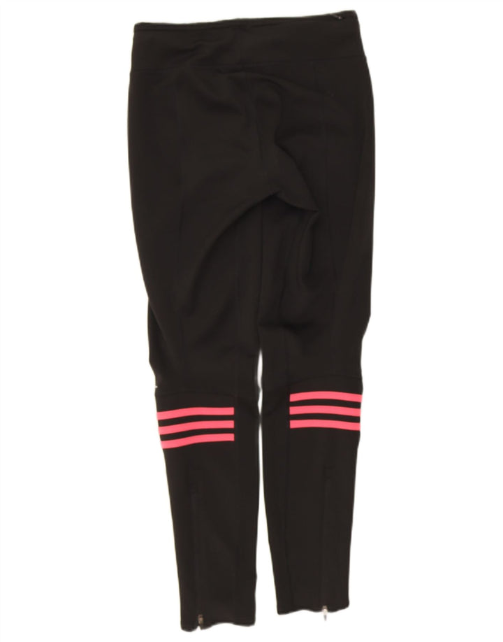 Leggings Adidas Climalite da donna UK 8/10 Piccolo poliestere nero