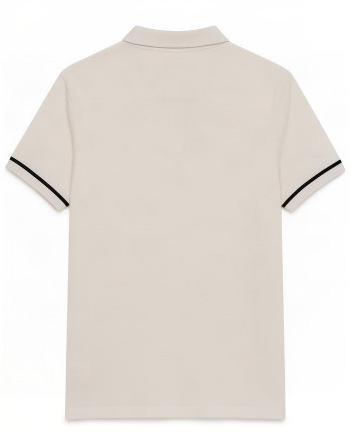 Polo da uomo French Connection in cotone bianco medio