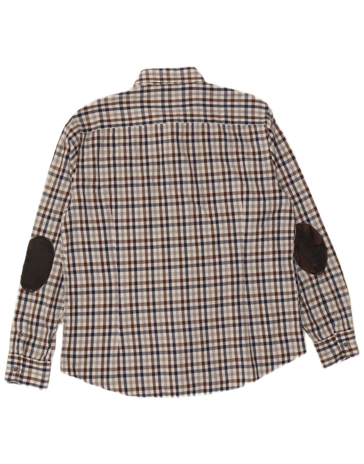 Camicia da uomo Massimo Dutti XL a quadri multicolore