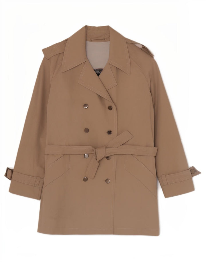 Trench vintage da donna IT 44 beige medio