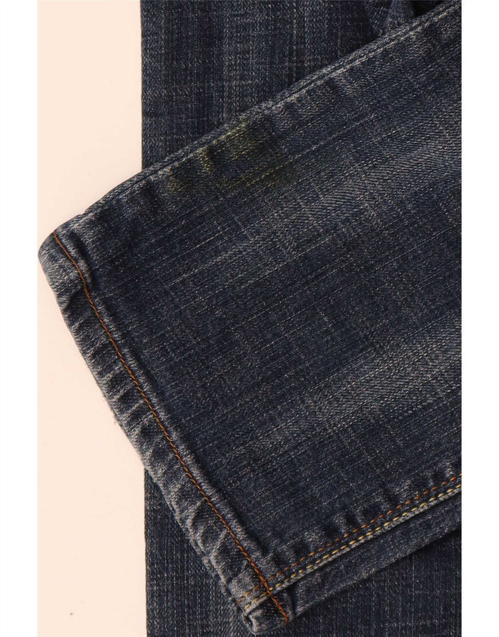 Levi's Uomo 571 Jeans Slim W31 L34 Cotone Blu