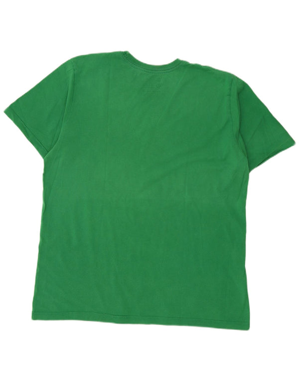 Nike Mens Standard Fit Graphic T-Shirt Top XL Green Cotton