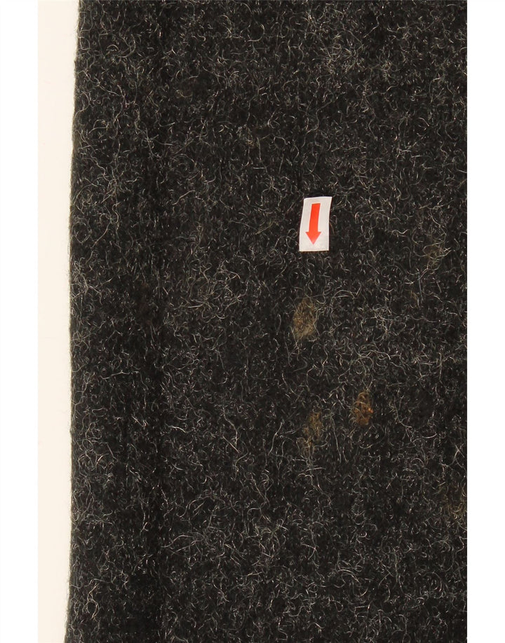 VINTAGE Womens Knit A-Line Skirt Medium W26 Black Vintage Vintage and Second-Hand Vintage from Messina Hembry 