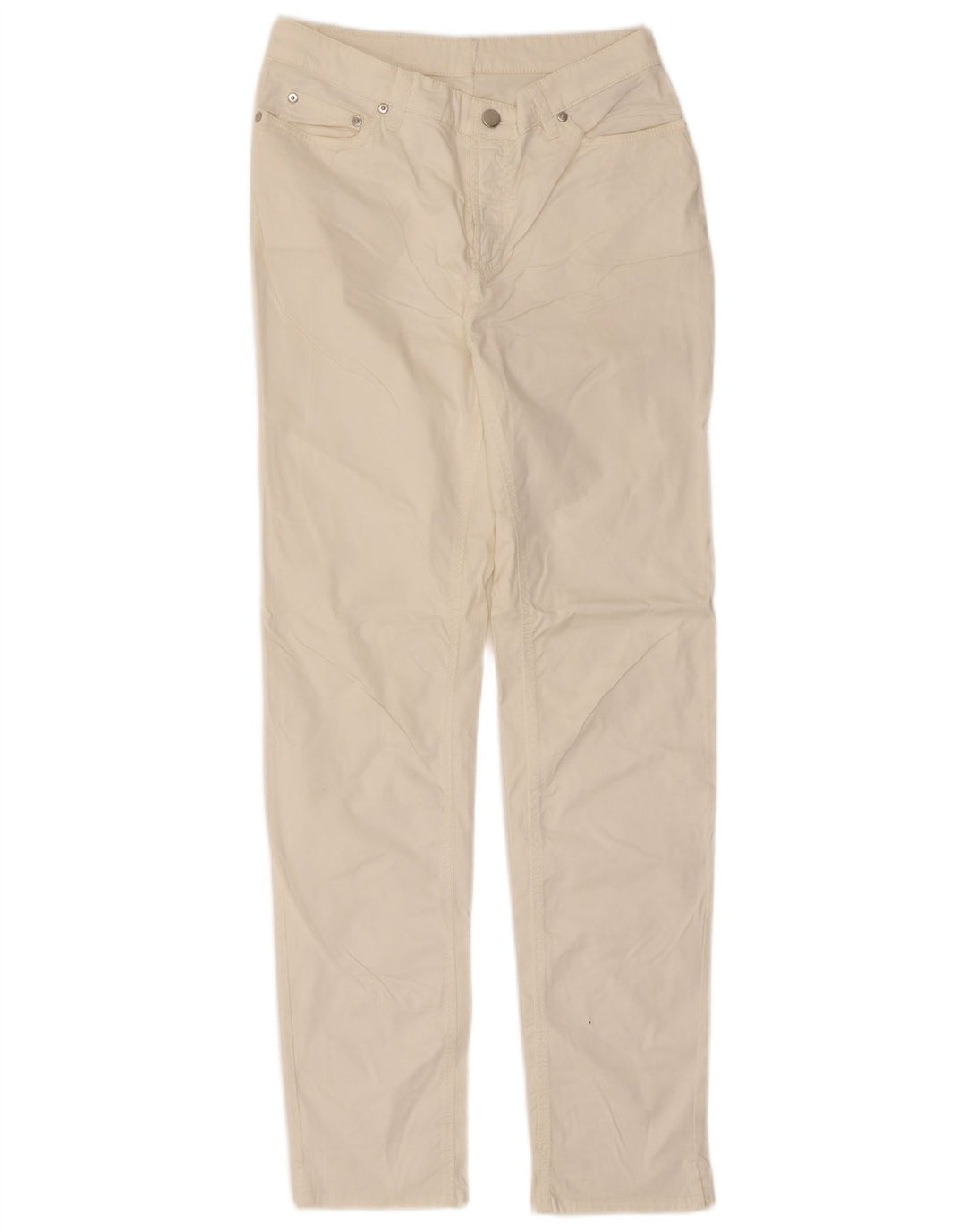 Jeans dritti da donna Gant W31 L34 cotone bianco