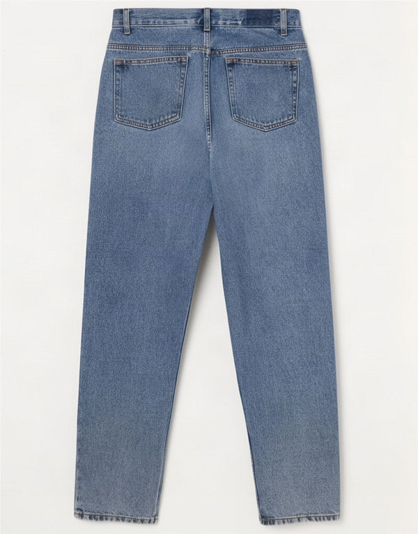 Eddie Bauer Womens Straight Jeans US 4 Small W26 L29 Blue Cotton