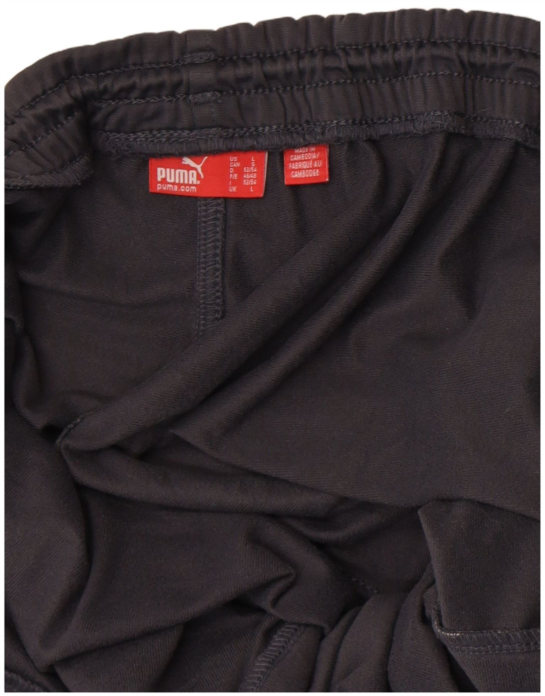 Pantaloni da tuta PUMA da uomo grandi grigi