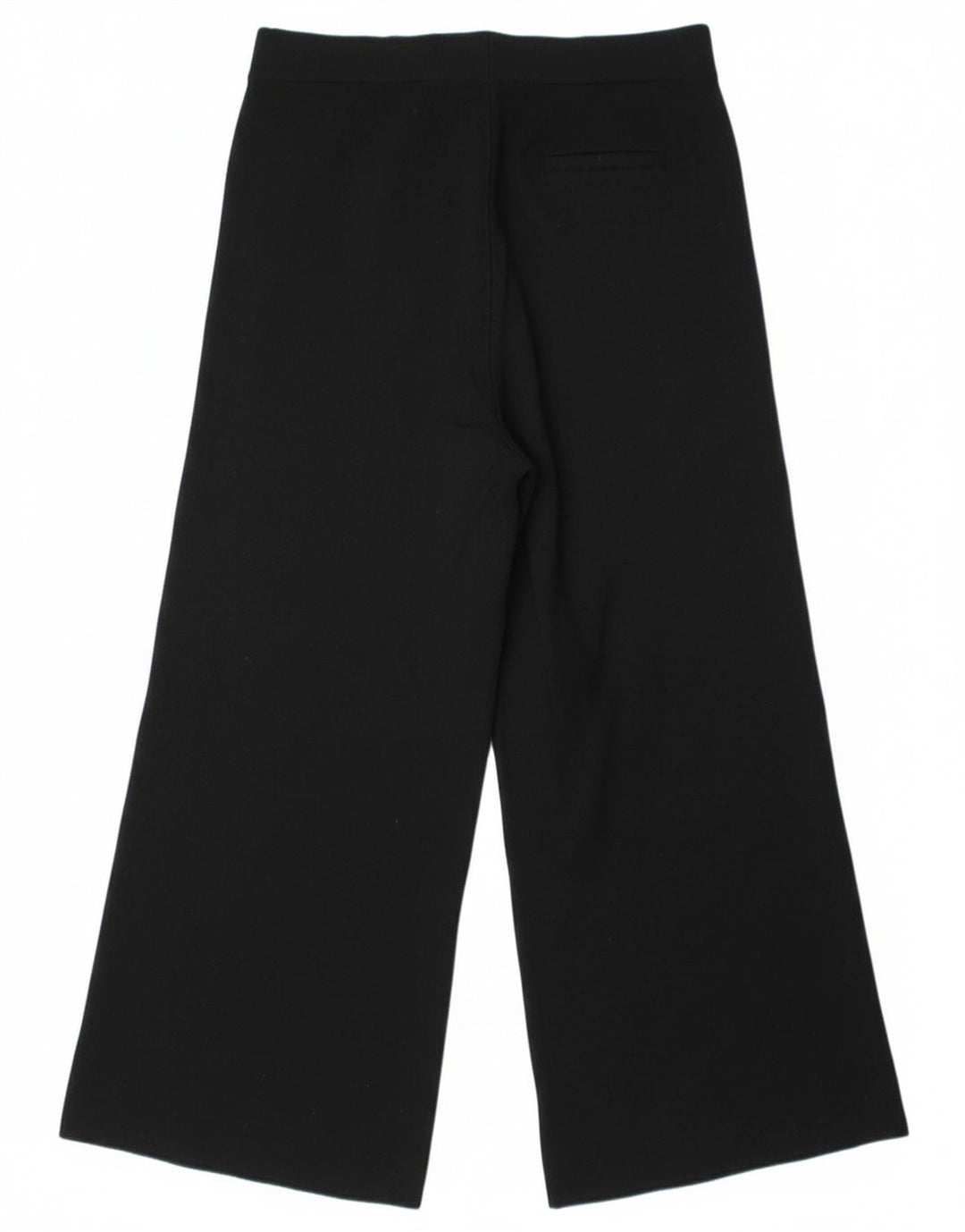 Pantaloni corti da donna a gamba larga Massimo Dutti piccoli W28 L25 neri