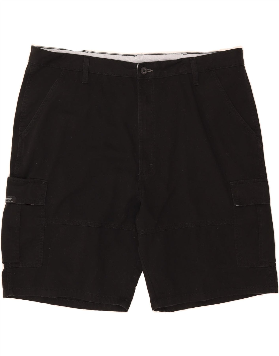 WRANGLER Mens Cargo Shorts W42 2XL Black Cotton Vintage Wrangler and Second-Hand Wrangler from Messina Hembry 