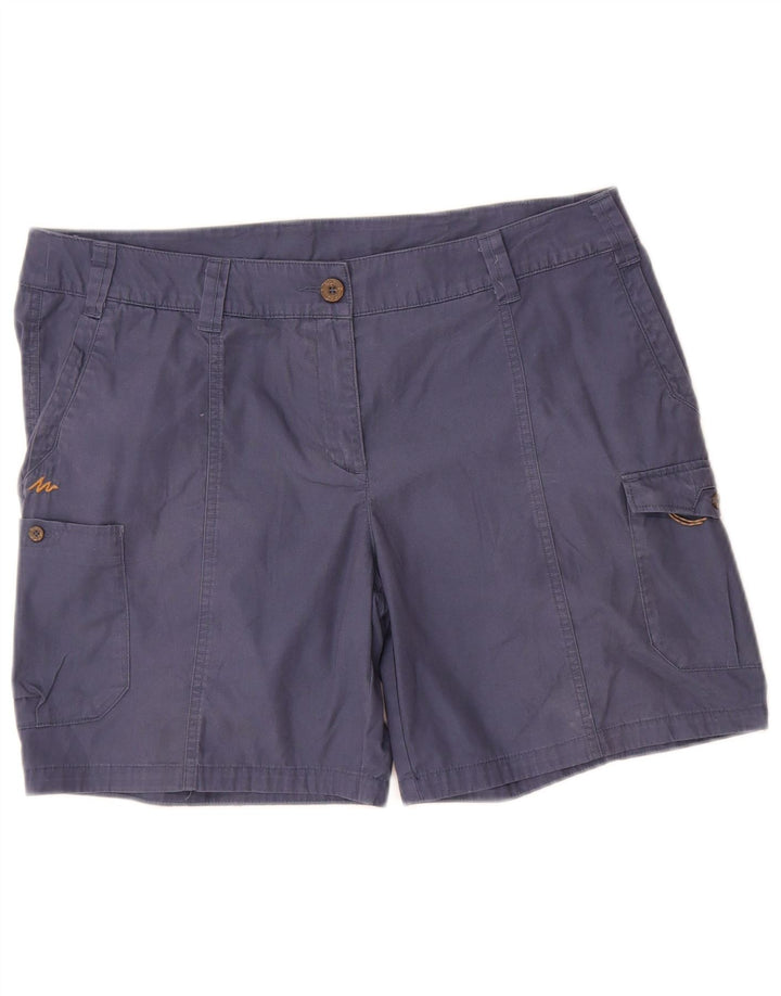 Decathlon Pantaloncini cargo Quechua da uomo XL W38 Blu Navy