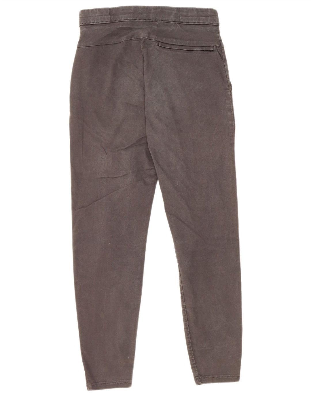 Pantaloni chino slim da uomo Zara piccoli W30 L25 cotone grigio