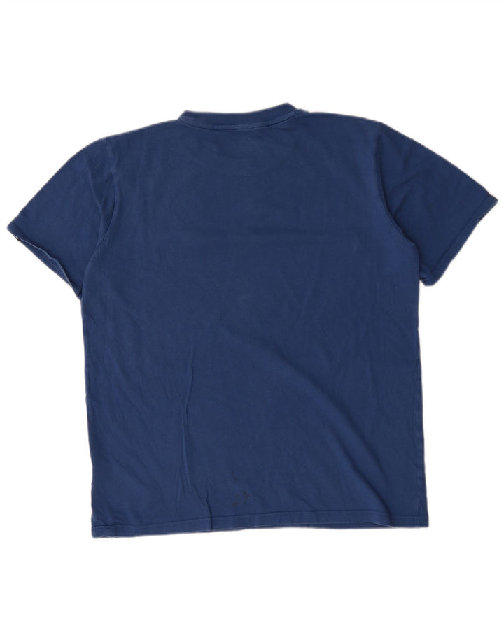T-shirt da uomo Berghaus Top grande in cotone blu