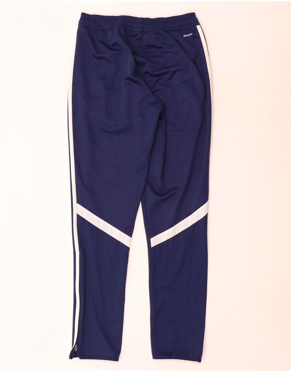 Pantaloni della tuta Adidas Climacool da ragazzo 13-14 anni XL Blu navy