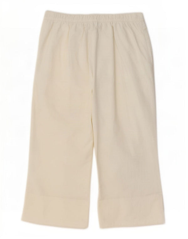 Pantaloni cropped da donna Champion grandi W34 L19 bianchi