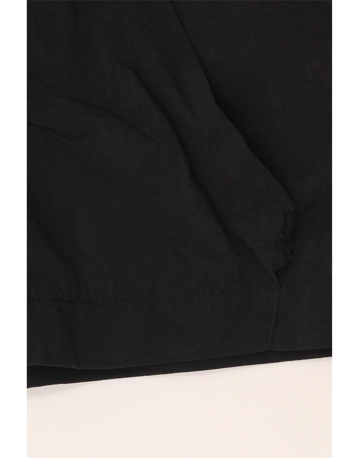 ELLESSE Giacca da tuta oversize da donna UK 10 piccola nera