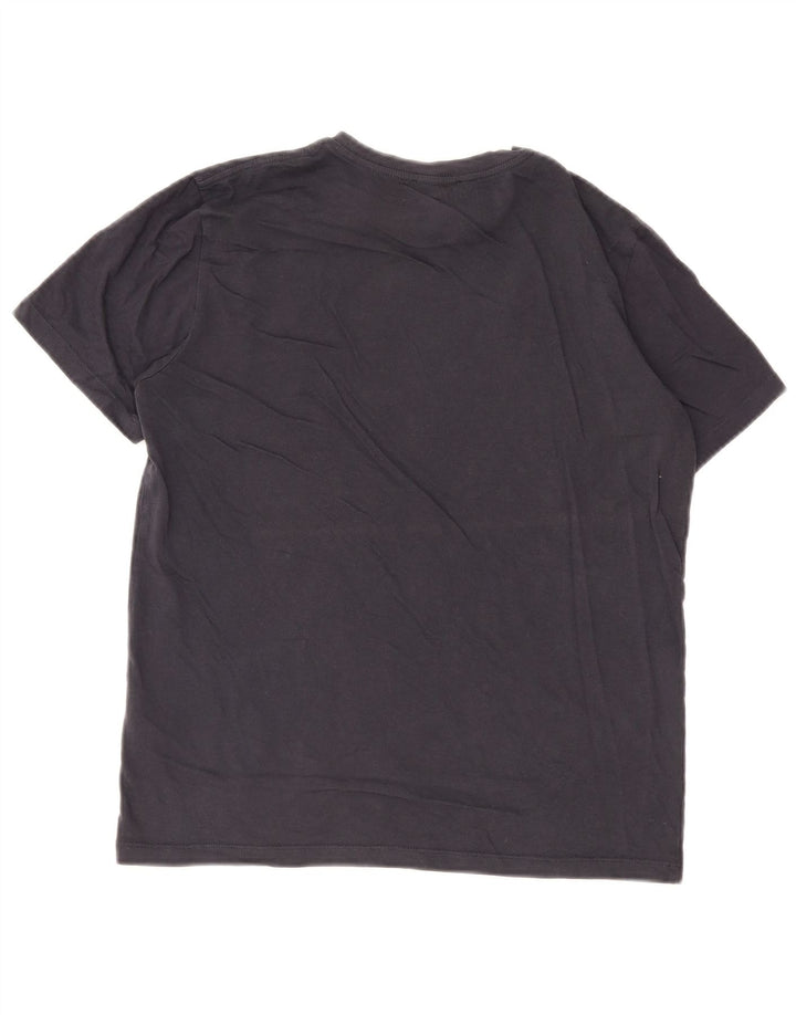 T-shirt da uomo Reiss Top Small in cotone blu navy