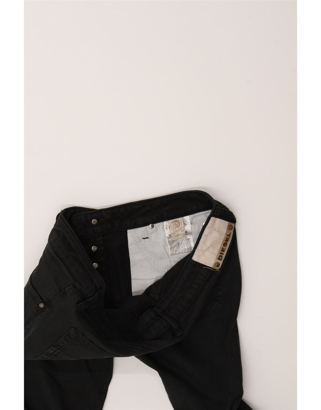 DIESEL Womens Skinny Jeans  W29 L31 Grey Cotton Vintage Diesel and Second-Hand Diesel from Messina Hembry 
