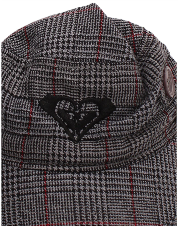 Berretto da strillone da donna Roxy, taglia unica, pied de poule grigio