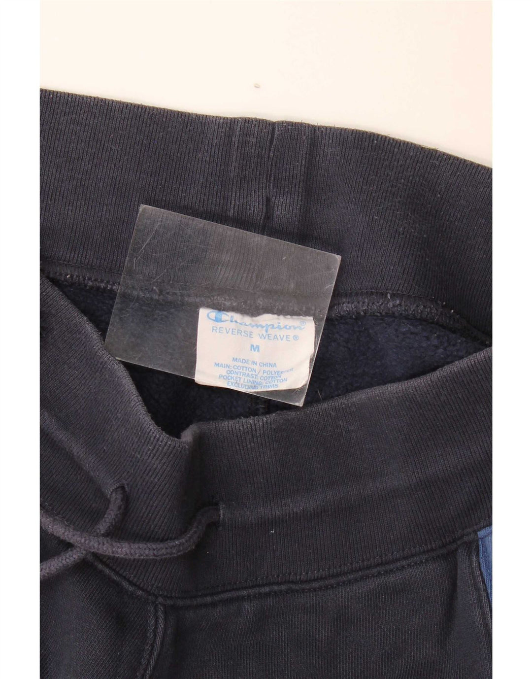 Pantaloncini sportivi grafici da uomo Champion color block medio blu navy
