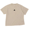T-shirt da donna Adidas Top UK 12/14 cotone bianco medio