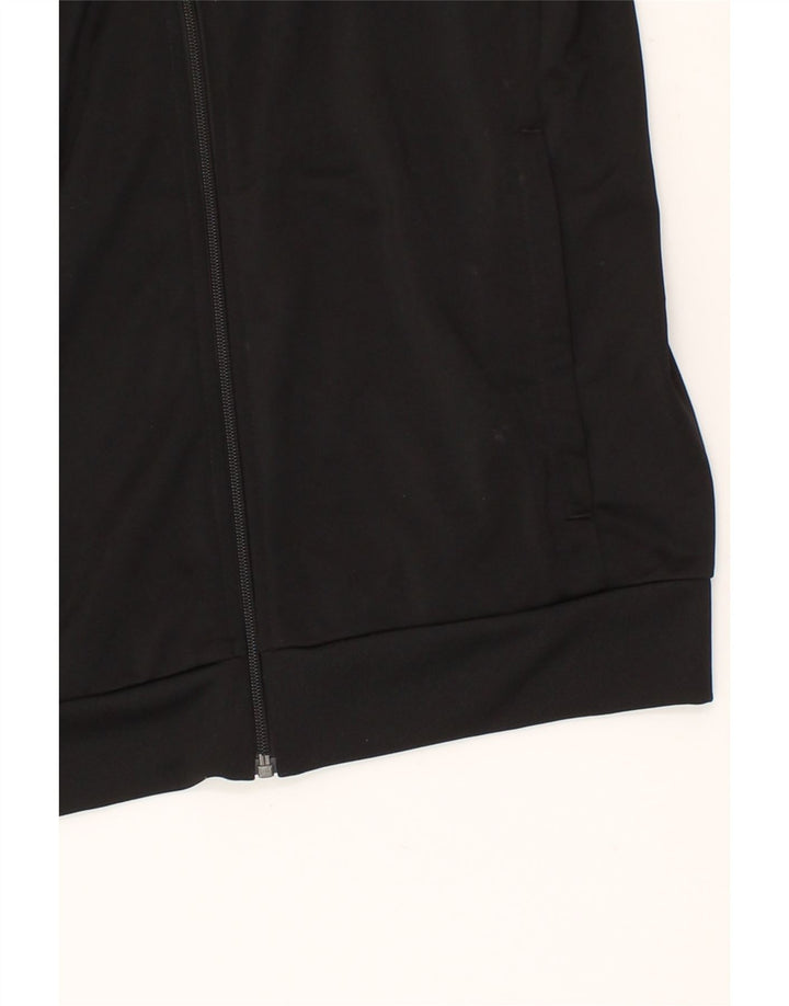 ADIDAS Mens Tracksuit Top Jacket Small Black Polyester Vintage Adidas and Second-Hand Adidas from Messina Hembry 