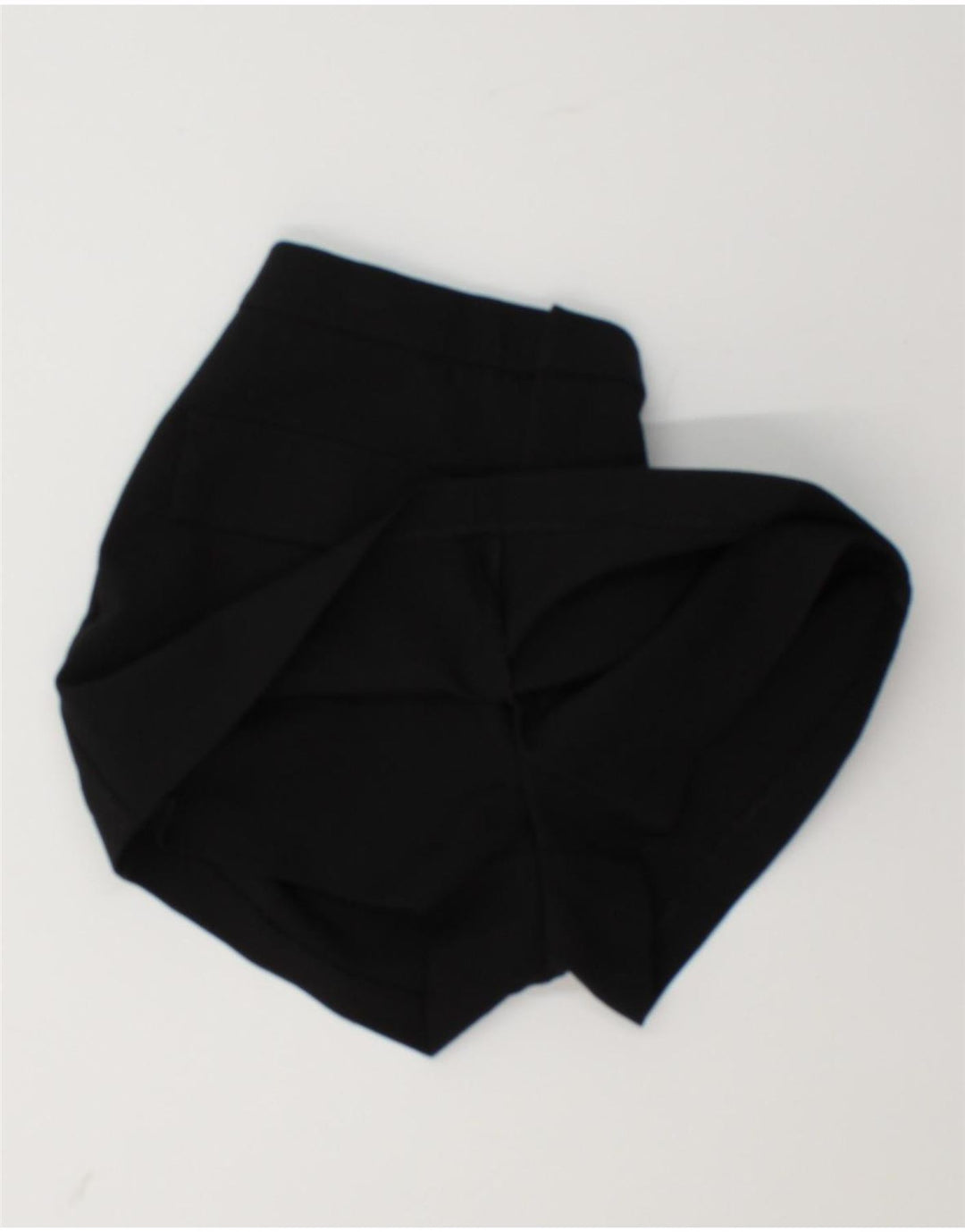 Gonna corta da donna Zara UK 8 piccola in poliestere nero