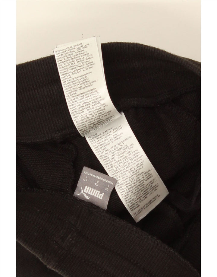 Pantaloncini sportivi da donna Puma UK 14 grandi cotone nero