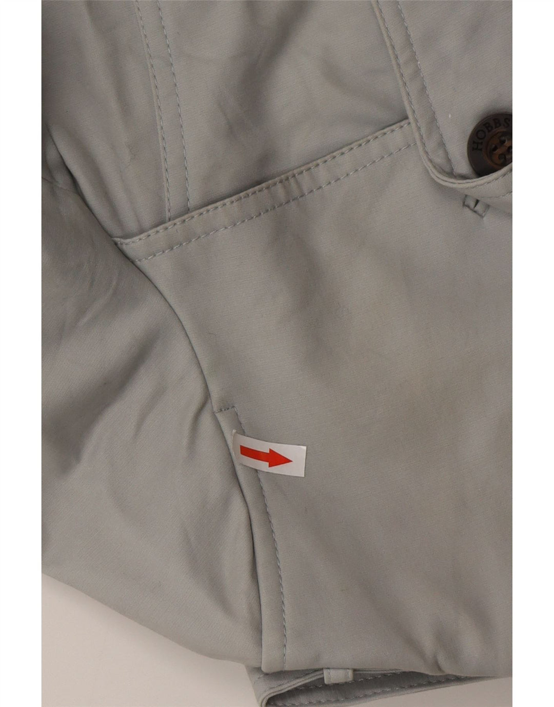 Trench da donna HOBBS UK 10 piccolo cotone grigio