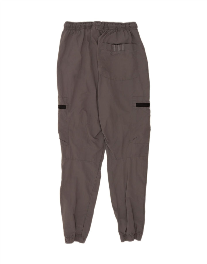 Pantaloni da tuta da uomo Adidas Cargo Pantaloni da jogging in nylon grigio medio