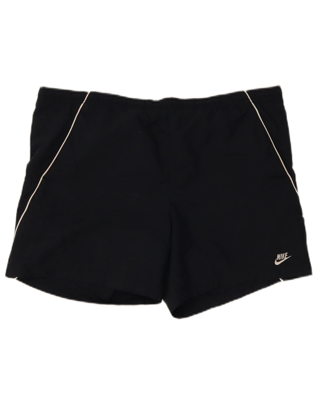 Pantaloncini da bagno Nike da uomo grandi in poliestere blu navy