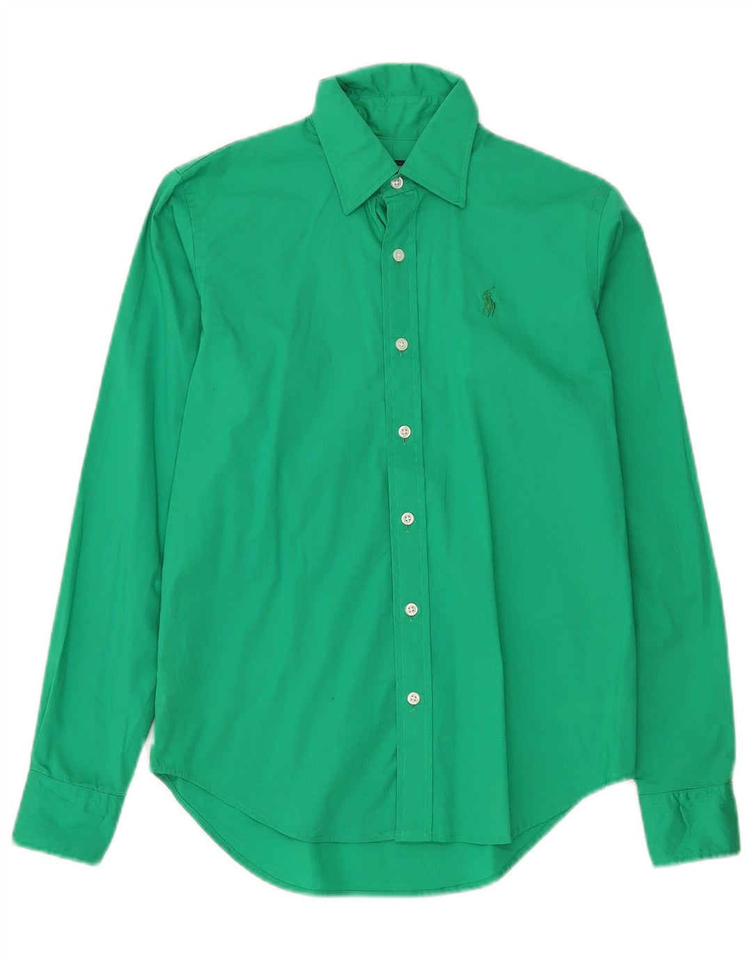 Camicia da donna RALPH LAUREN US 4 Small in cotone verde