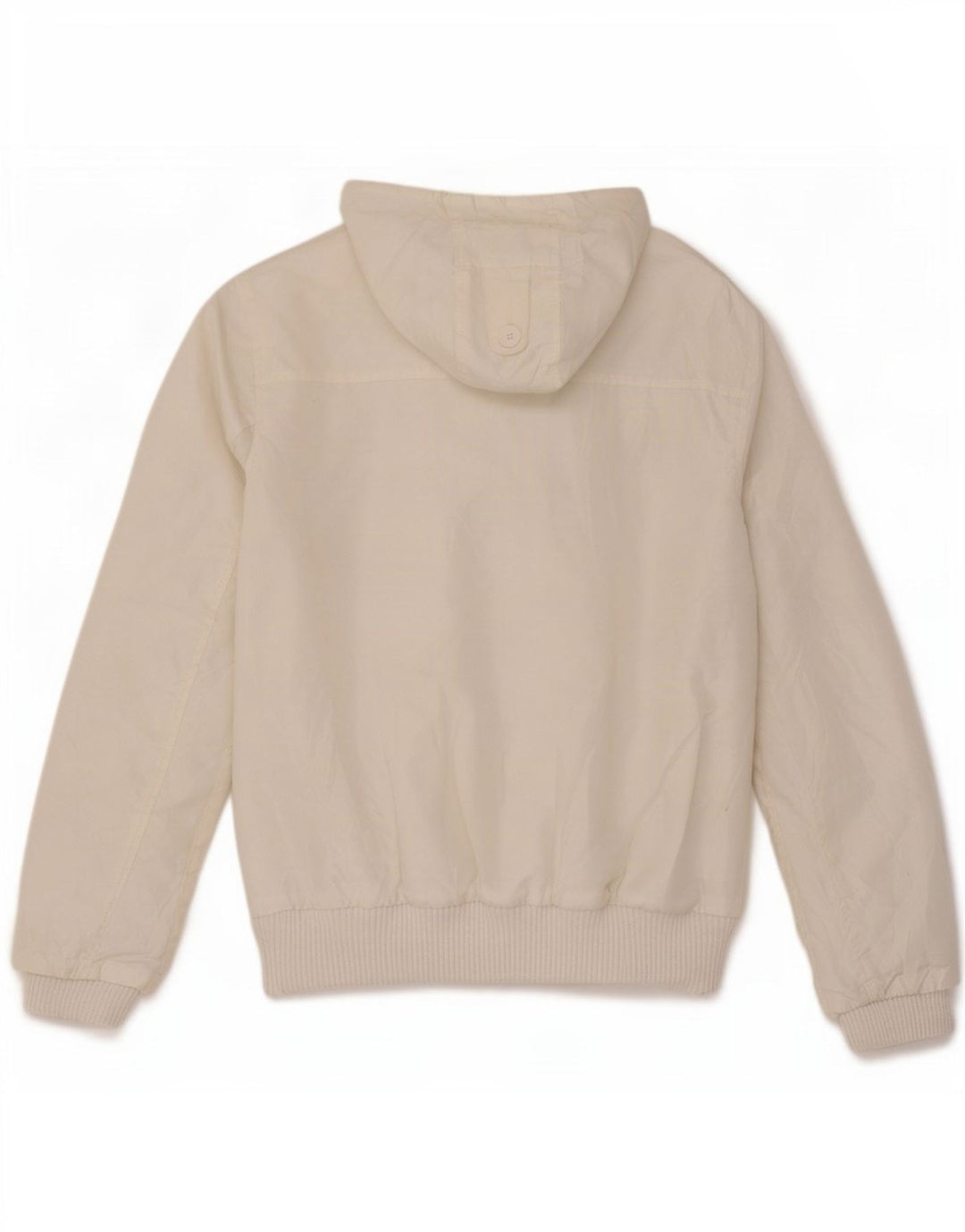 Giubbotto bomber con cappuccio da uomo Jack & Jones UK 38 poliestere bianco medio