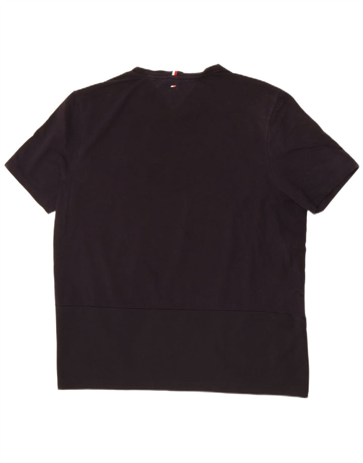 Maglietta da uomo Tommy Hilfiger Top 2XL Blu navy
