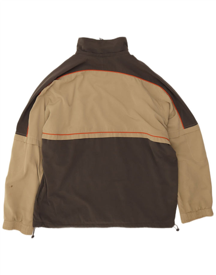 Giacca da tuta da uomo Lotto 2XL Poliestere color block beige