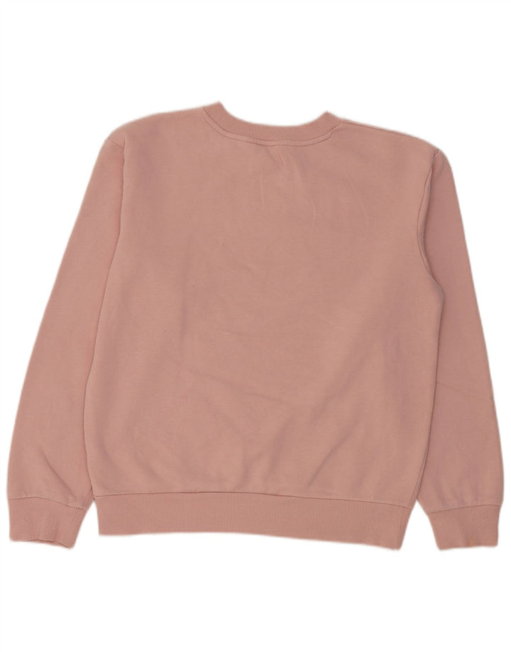 Felpa oversize da donna Marks & Spencer UK 6 XS cotone rosa