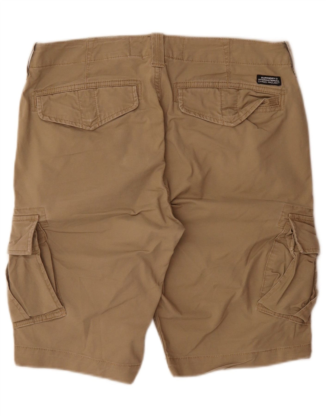 Pantaloncini cargo da uomo Superdry W32 cotone beige medio