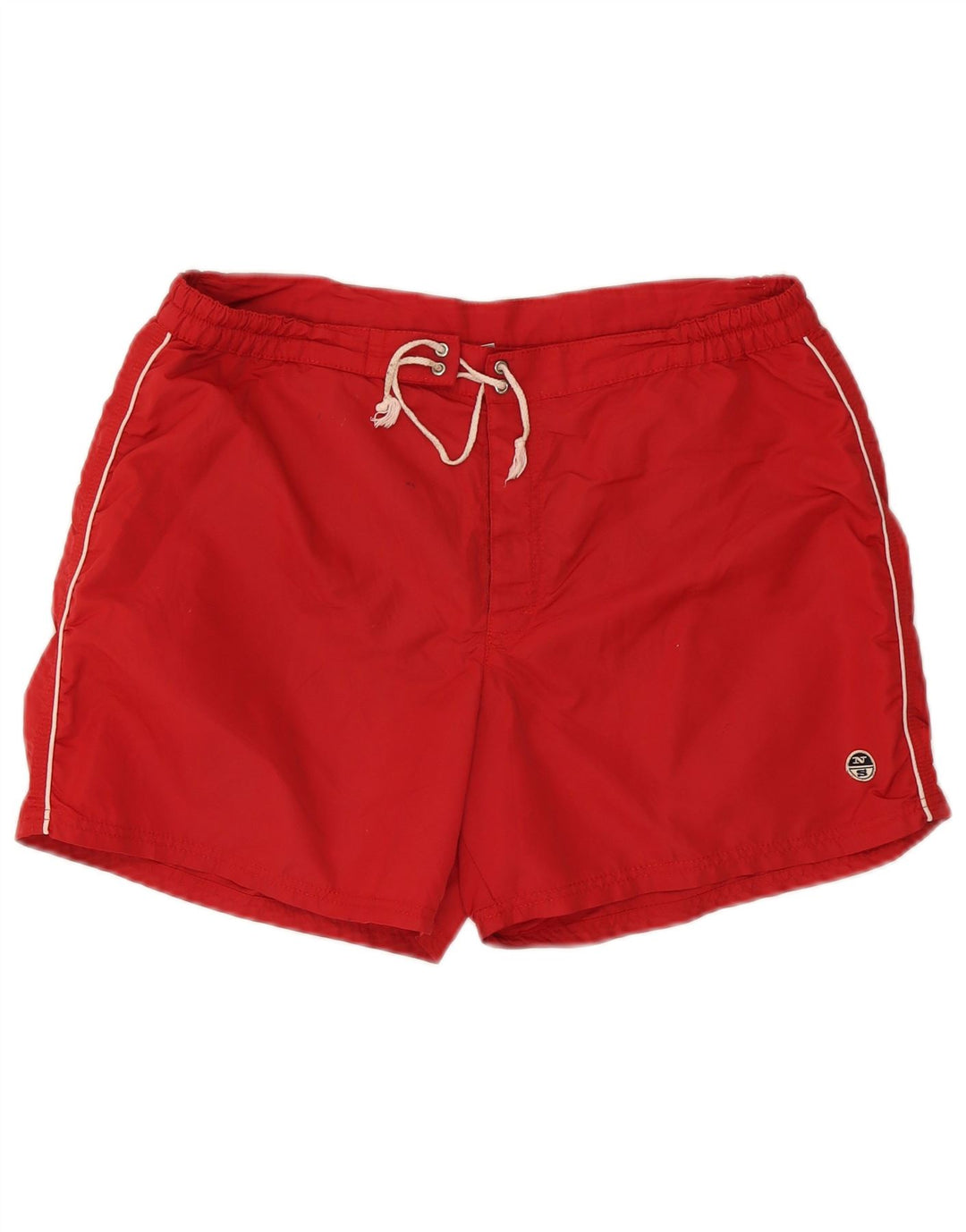 Pantaloncini da bagno da uomo North Sails grandi in nylon rosso