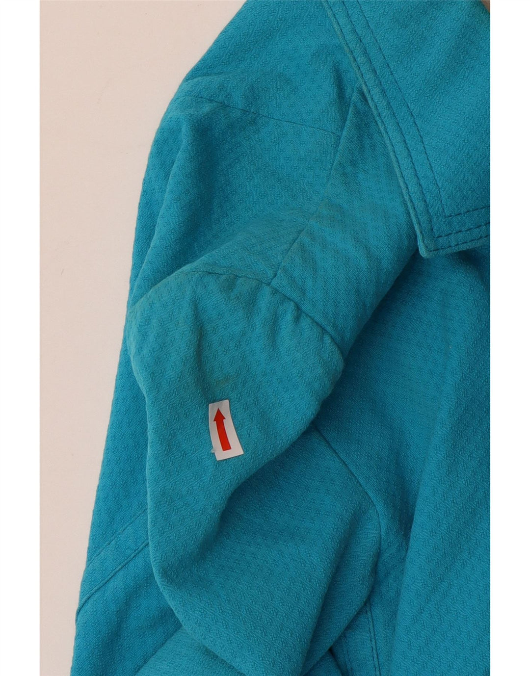 Giacca blazer a 2 bottoni da donna Karen Millen UK 14 cotone blu medio