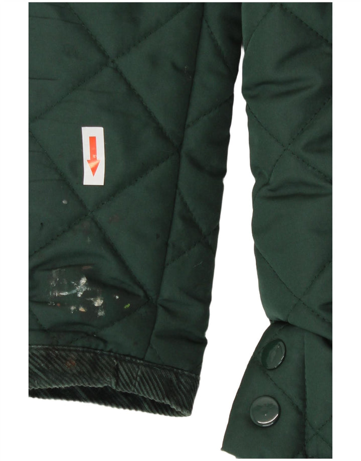 Giacca trapuntata da uomo Pierre Cardin UK 38 Poliestere verde medio