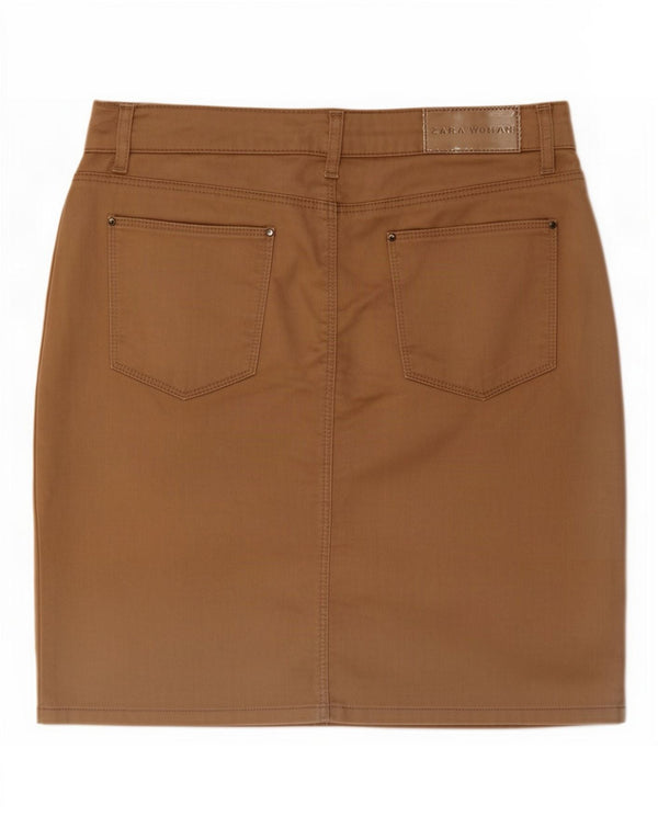 Minigonna da donna Zara EU 42 grande W32 Beige