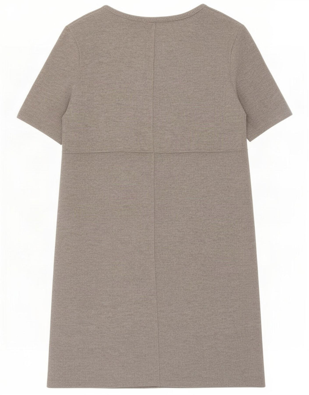 Vestito a trapezio da donna Zara UK 12 Poliestere grigio medio
