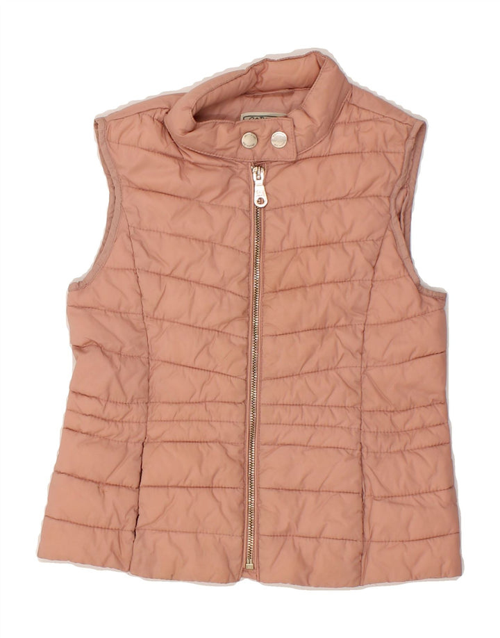 MASSIMO DUTTI Girls Padded Gilet 7-8 Years Pink Polyester Vintage Massimo Dutti and Second-Hand Massimo Dutti from Messina Hembry 