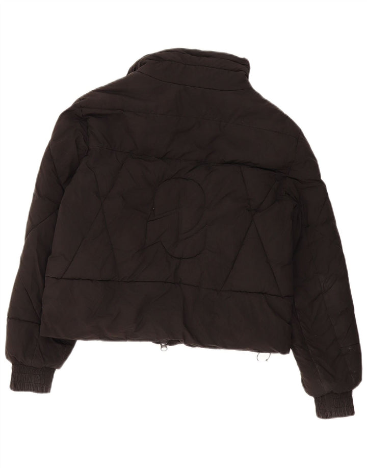 Giacca imbottita oversize corta da donna Invicta UK 6 XS nera in poliammide
