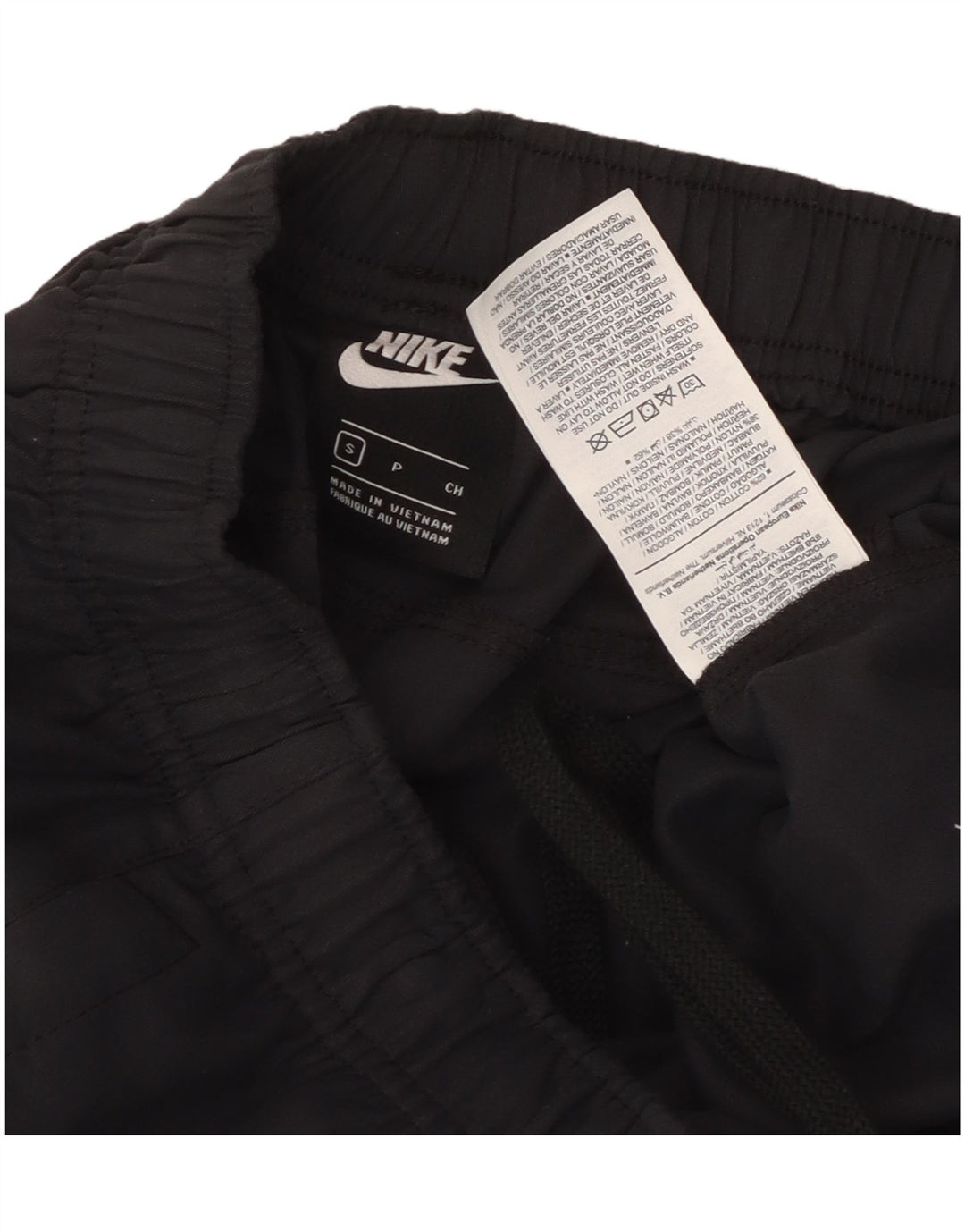 Pantaloni da tuta Nike da uomo Cargo Joggers piccoli in cotone nero