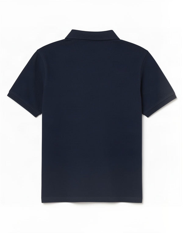 Polo da uomo vestibilità regolare Pierre Cardin 2XL cotone blu navy