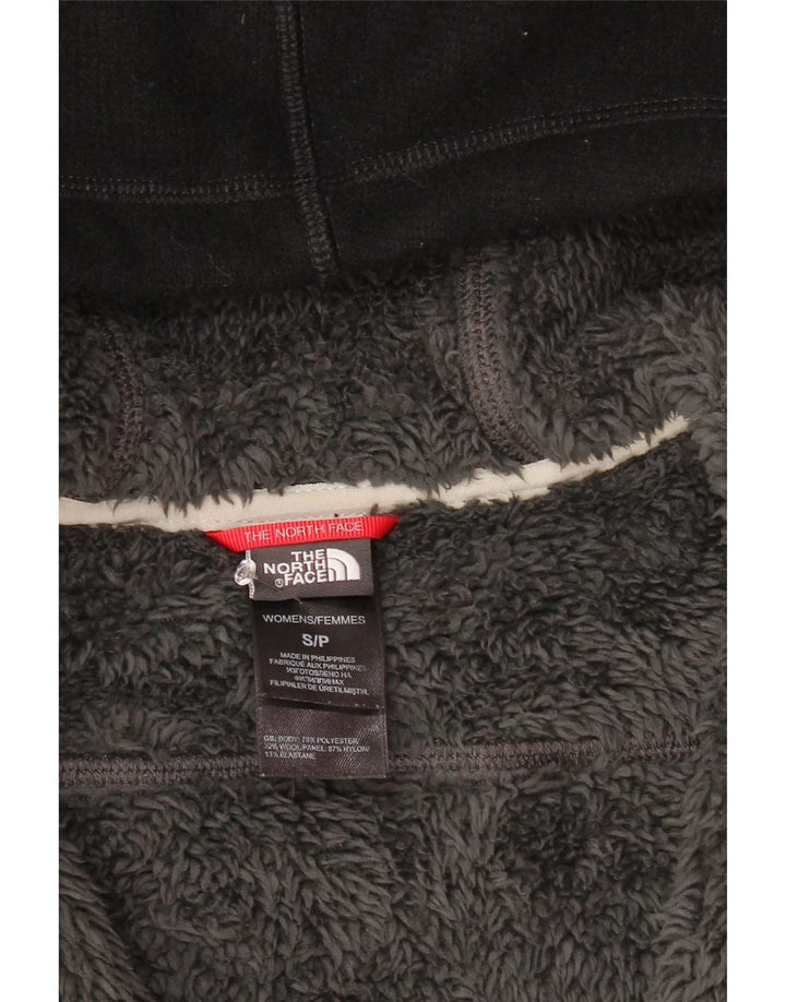 THE NORTH FACE Giacca da tuta da donna con cappuccio UK 10 Small Nera