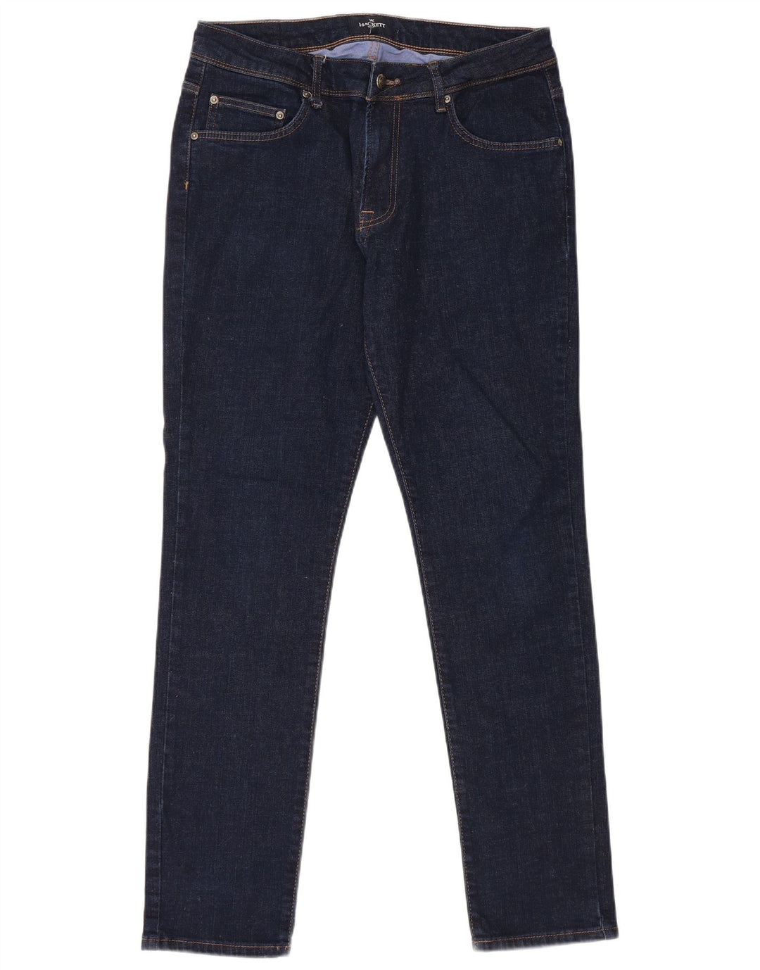Jeans slim da uomo Hackett W34 L31 cotone blu navy