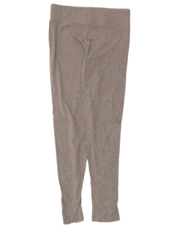 Leggings grafici da donna Tommy Hilfiger UK 12 Cotone color block grigio medio