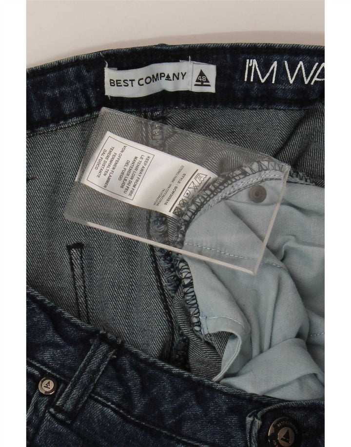 Jeans slim da donna Best Company W28 L26 cotone blu