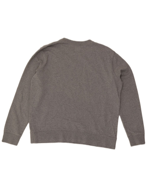 Felpa grafica da uomo Marks & Spencer maglione XL cotone grigio